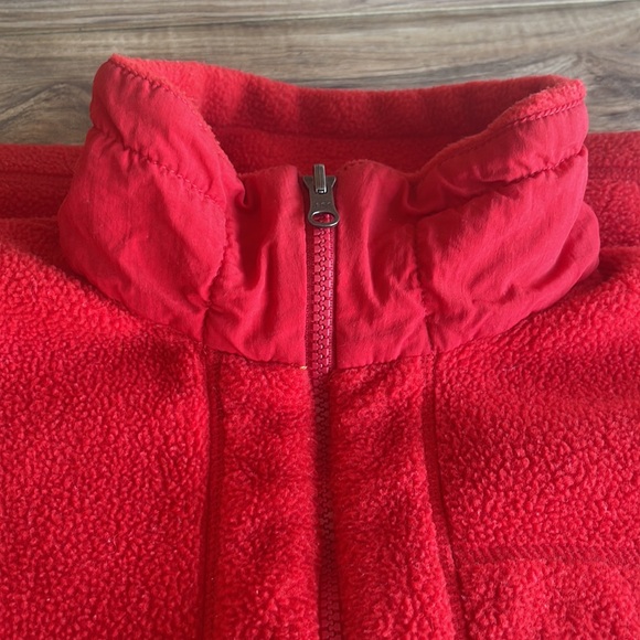 Pre-owned Patagonia Synchilla Fleece Sweater Jacket Size M Red - Picture 8 of 8